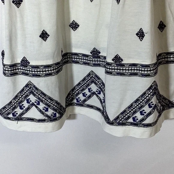 ANTHROPOLOGIE Kiana Embroidered Halter Tank Top Size S - Picture 9 of 12